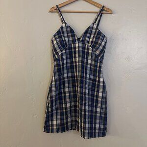 NWOT Plaid Mini Dress - No brand/Size